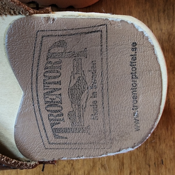 Troentorp Mary Jane Brown Pull Up wooden sole clogs sandals slides 39 EUC - Picture 15 of 17